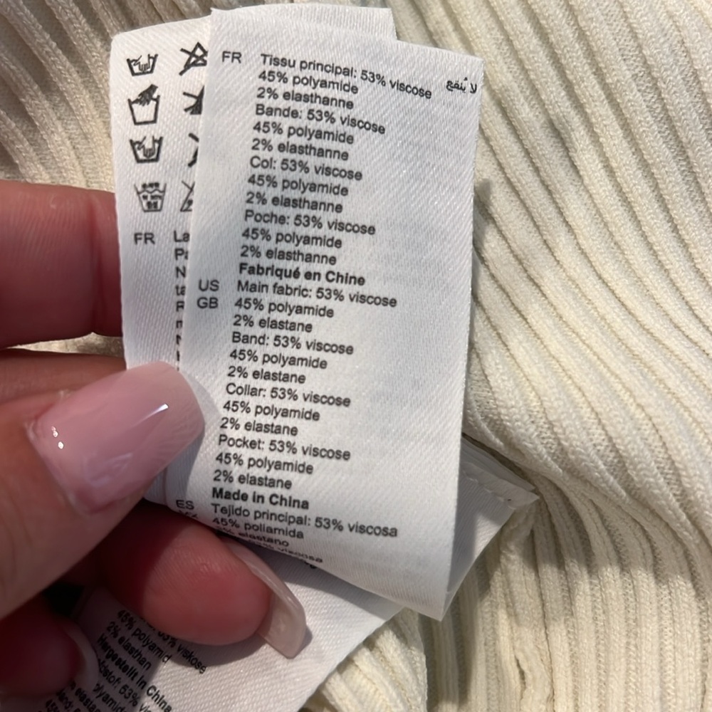 Marcia Ribbed Cardigan - Picture 8 of 8